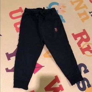 Dark-green toddler sweatpants